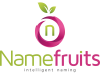 namefruits logo fruit claim